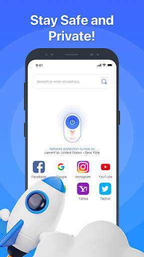 Bro browser - Fast & Safe screenshot 1