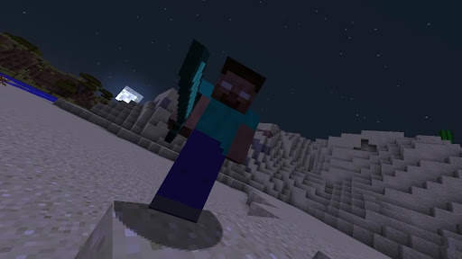 Herobrine Mod in Minecraft screenshot 6