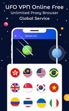 UFO VPN Online Free - Unlimited Proxy Browser screenshot 3