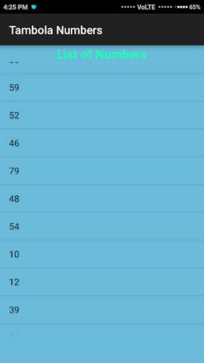 Tambola Numbers screenshot 5