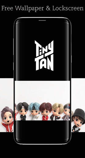 Tiny Tan BTS Wallpaper Character screenshot 1
