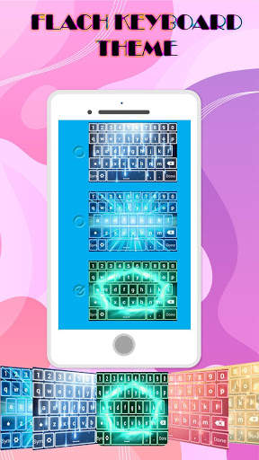 Flash Keyboard - Emoji & Theme скриншот 4