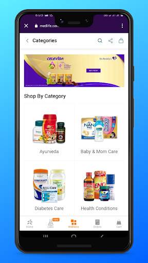 Medicine app - Medlife 1mg Pharmeasy screenshot 2