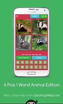 4 Pics 1 Word Animal Edition screenshot 3