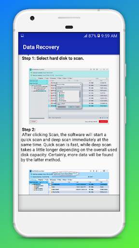 Mobile Phone Data Recovery Guide 2021 screenshot 2
