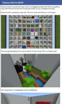 Parkour Grid Maps for Minecraft PE screenshot 3