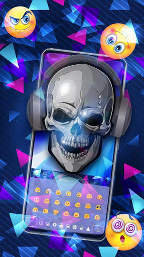 Music Dj Skull Keyboard screenshot 3