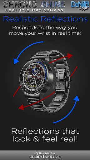 Chrono Shine HD Watch Face screenshot 2