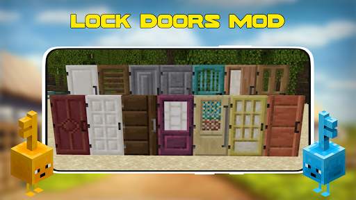 Lock Doors Mod For Minecraft screenshot 3