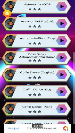Astronomia Tiles Dancing Hop Coffin Dance Games screenshot 4