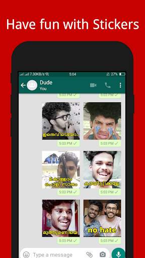 Arjyou - Malayalam Stickers screenshot 6