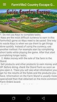 Guide For farmville 2 screenshot 2