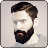 Men Hairstyle Set My face icon