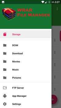 WRAR File Manager FTP Wifi File Transfer screenshot 1
