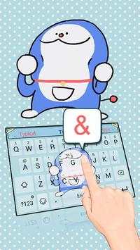 3D Funny Blue Cat screenshot 1