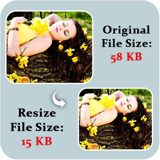 Photo resize app in kb - Resize Photo in Kb 1 تصوير الشاشة