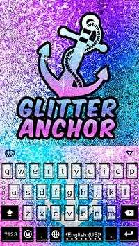 Glitter Anchor Kika Keyboard स्क्रीनशॉट 2