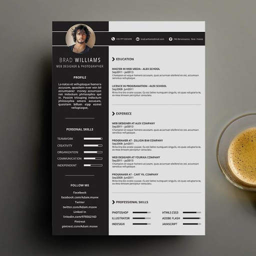 Curriculum Vitae - Resume CV screenshot 1