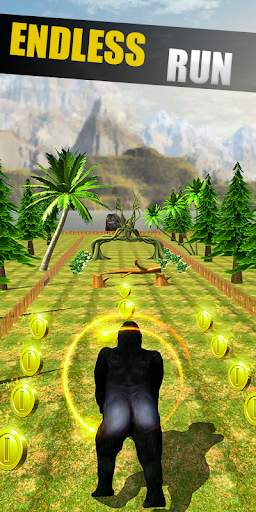 Rush Angry Kong Jungle Run screenshot 1