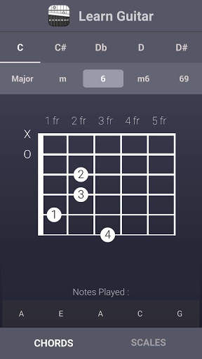 Acordes De Guitarra Y Escalas screenshot 1