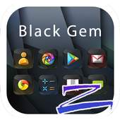Black Gem Theme -ZERO Launcher 1.0.3