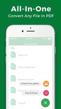 Excel To PDF Converter скриншот 1