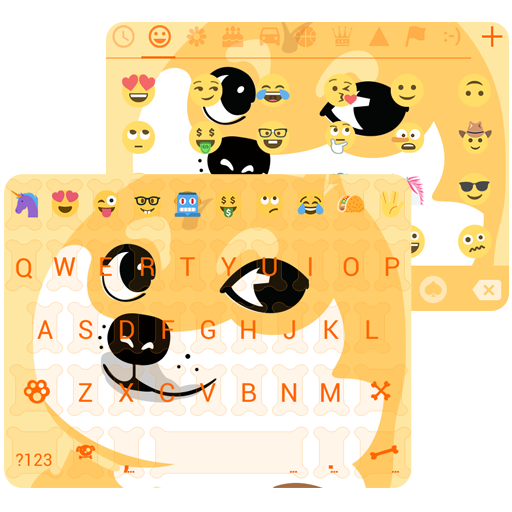 ikon Funny Puppy Emoji Keyboard