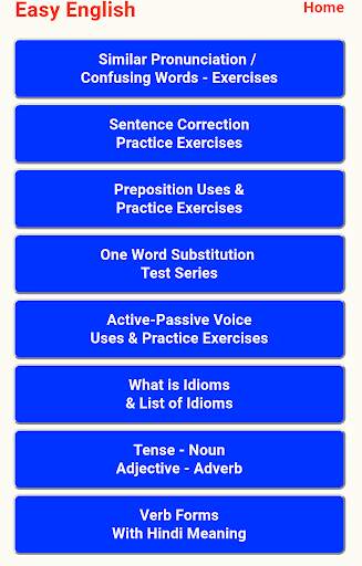 One Word Substitution- Grammar screenshot 4