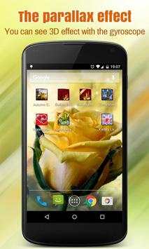 Flowers Spring 3D HD Live screenshot 1