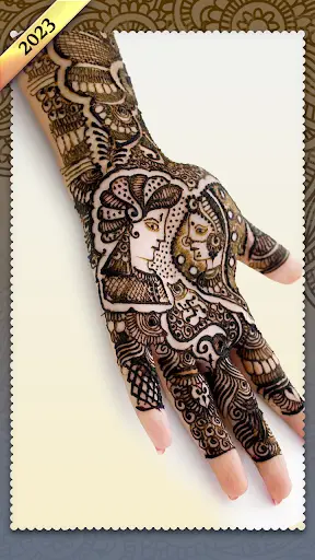Simple Mehndi Design Image screenshot 1