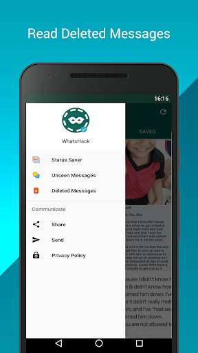 WhatsHack : Status Saver and Read Deleted Messages screenshot 6