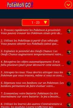 Secrets et Astuces Pokemon Go screenshot 5