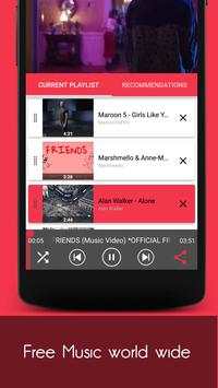 Free Tube Music Player screenshot 2