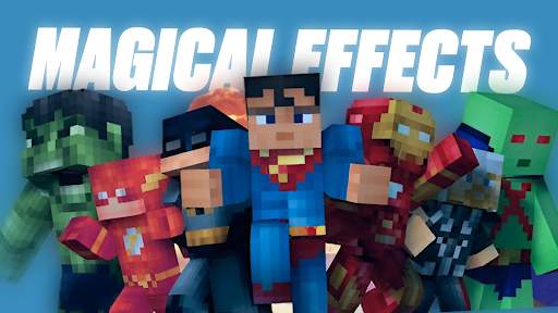 Super Hero Mod Minecraft MCPE screenshot 4