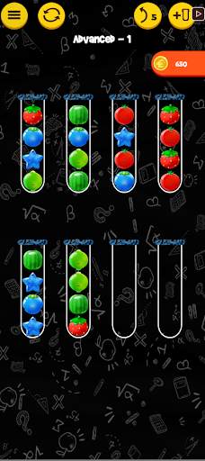 Bubble sort - Ball sort 7 تصوير الشاشة