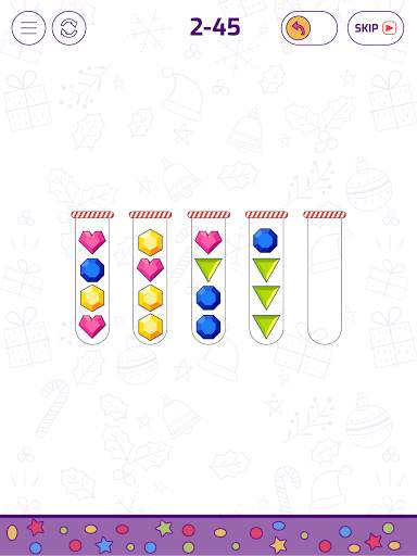 Bubble Sort Color Puzzle Game screenshot 7