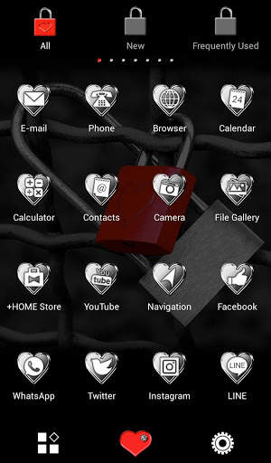 Love Theme Heart Padlock screenshot 3