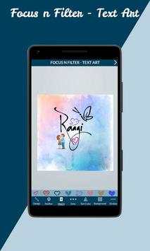 Focus n Filter - Text Art screenshot 6