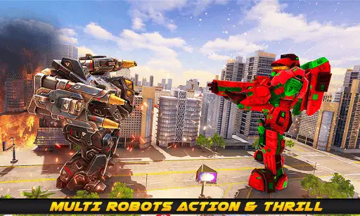 Flying Horse Robot Transform: Horse Shooting Games screenshot 2