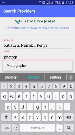 Workspap screenshot 5