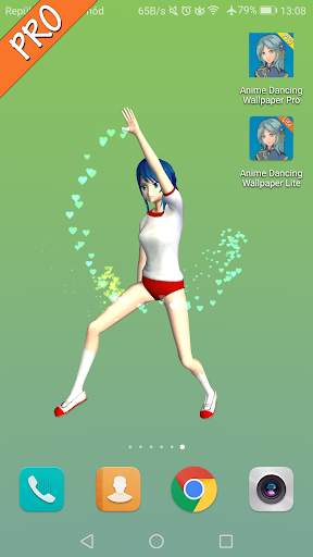 Anime Dancing Live Wallpaper Lite screenshot 6
