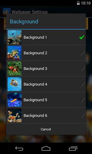 Aquarium Live Wallpaper screenshot 3