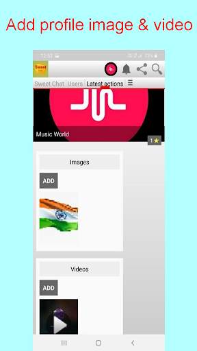 Sweet Chat – Chat Meet Date 5 تصوير الشاشة