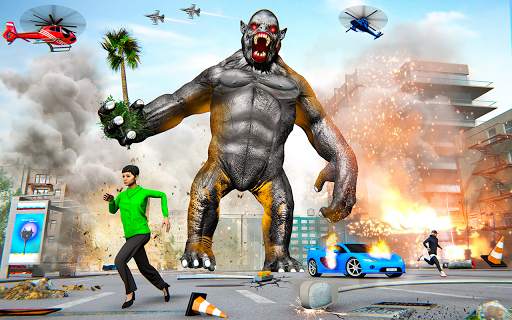 Monster Gorilla Rampage: Animal Attack Simulator screenshot 3