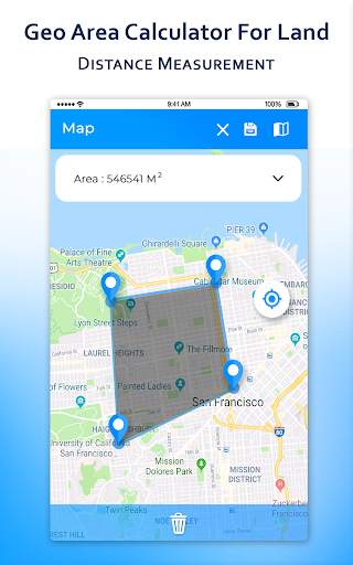 Geo Area Calculator For Land Distance Measurement screenshot 1