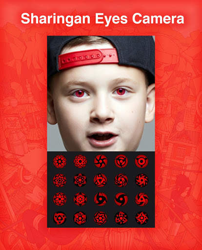 Sharingan Eyes Camera - Anime Photo Editor screenshot 8