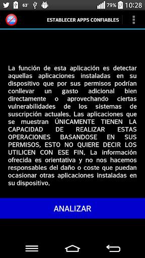 Stop Estafas SMS Premium screenshot 1