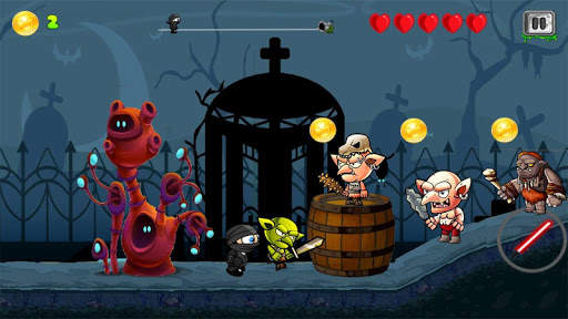 Little Ninja Run : An Adventure Survival screenshot 5