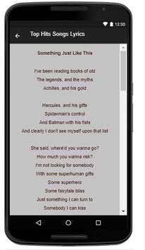 Coldplay Music Lyrics screenshot 4