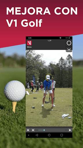 V1 Golf screenshot 1